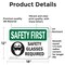 Signmission 12 in Height, 18 in Width, Vinyl Decal, Rectangle OS-2PACK-SF-D-1218-L-10935 - alternate 6